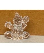Princess House CLANCY THE CLOWN Figurine 24% Lead Crystal #841 Made in G... - £6.38 GBP