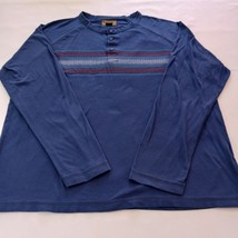 Lucky Brand Men’s Blue Cotton Long Sleeve T-Shirt Size X-Large image 7
