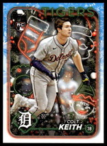 2024 Topps Holiday #H62 Colt Keith NM-MT RC Rookie Tigers ID:75405 - $3.95