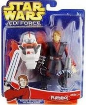 Star Wars Jedi Force Anakin Skywalker Playskool Action Figure NIB Hasbro - £17.80 GBP