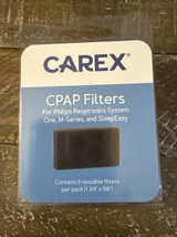 Carex CPAP Reusable Filters For Philips Repironics, M Series 6 Pack Bran... - $11.76