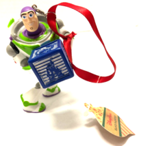 Disney Parks BUZZ LIGHTYEAR with Block Toy Story 3 1/2&quot; Ornament NEW - $24.75