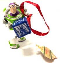 Disney Parks BUZZ LIGHTYEAR with Block Toy Story 3 1/2&quot; Ornament NEW - £19.72 GBP