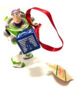 Disney Parks BUZZ LIGHTYEAR with Block Toy Story 3 1/2&quot; Ornament NEW - £19.53 GBP