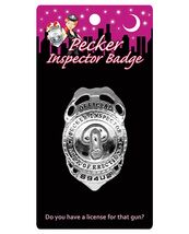 BOOB BOOTY OR PECKER INSPECTOR BADGE NOVLETY GAG GIFT CHOOSE YOUR BADGE - $12.67+