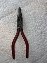 Vintage Sheffield 6.5in. Long Nose Needle Nose Stripper Pliers  Made in ... - $12.38