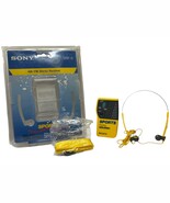 Tested Sony Walkman Sports FM/AM SRF-8 w/Belt Clip Original Headphones - $71.05