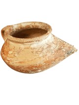 Pre Columbian Pottery Effigy Figure Breast Shaped Jar - £284.92 GBP