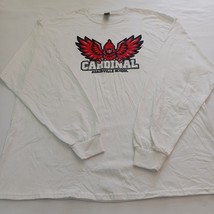 Gildan Ultra Cotton Cardinal Adairsville School Men's White Graphic T-Shirt 2XL image 7
