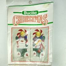 Bucilla Christmas Felt Sequin Door Knob Covers Candy Cane Duo Makes 2 - Sealed - £25.32 GBP