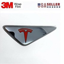 Tesla Model S Fascia Nose Cone Signal Indicator 3M Sticker Vinyl Decal Overlay - $8.99