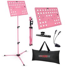 5 Core Music Stand For Sheet Music Height Adjustable Portable Folding At... - $41.63