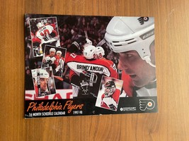 Philadelphia Flyers Hockey 1997-1998 Calendar - £15.71 GBP
