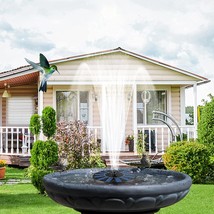 Solar Water Fountain Outdoor Garden for Pond, Pool, Aquarium, Fish Tank - £30.71 GBP