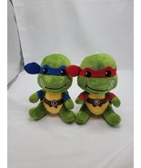  Teenage Mutant Ninja Turtles Set Plush 8&quot; TMNT Window Suction Lot Of 2 - £13.31 GBP