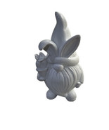 Easter Gnome - Resin Holding  A Basket With Carrots 6 Inches Tall - $442.94 MXN