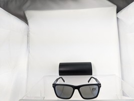 Brand New Authentic Mont Blanc Sunglasses MB 694 02X 56mm Black Frame MB694 - $197.99