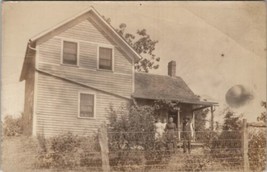 Strawberry Point Iowa RPPC Family Home Rural Country House Postcard F23 - $16.95