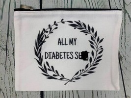 Funny Diabetic Travel Bag Pouch Personalized Gift - $14.25