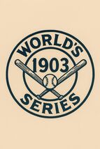 1906 Fist World Series Logo Image On 12X8IN Metal Sign Poster Art - $24.74