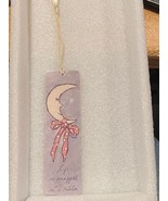 Vintage Life is Wrapped In a Ribbon Moon Bookmark *Pre-Owned* DTC - €6,81 EUR