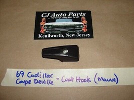 OEM 69 Cadillac Coupe Deville INTERIOR HEADLINER COAT HOOK TRIM - $19.79