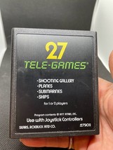 Tele Games Target Fun Game Cartridge 1981 Untested - £5.39 GBP