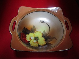 Lusterware Noritake Japan dish floral 7&quot; - $29.70