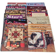 Quilting Book Lot of 11 Scrap Jackets Small Quilts Ornamental Applique and more - £19.64 GBP