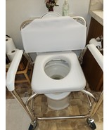 RAISED TOILET SEAT  WITH ARMS BRAND NEW - £19.59 GBP