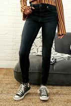 Urban Outfitters Bdg Heritage Hohe Taille Skinny Jeans Schwarz W26 L32 (exp90) - £22.57 GBP