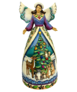 Jim Shore Christmas For All Great and Small Angel Woodland Forest Animal... - £37.16 GBP