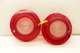 Pair of OEM 1964 Chevrolet Backup Light Lens 5955336  &amp; 5955337 Guide I ... - $22.19