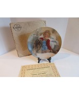 Knowles Collector Plate Annie &amp; Sandy COA #H12398  &amp; Box  LotE - $9.85
