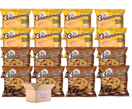 Grandma&#39;s Cookies 16 Variety Pack, 8 Peanut Butter, 8 Chocolate Chip - £17.40 GBP