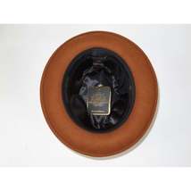 Men Bruno Capelo Hat Australian Wool Crushable Fedora Giovani UN125 Cognac Brown image 6