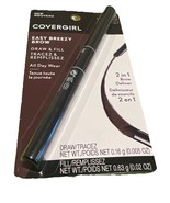 Covergirl SOFT BROWN 300 Easy Breezy Brow Draw &amp; Fill 2in1 Definer All D... - $18.99