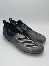 adidas Adizero 8.0 Football Cleats “Black Night Metallic” BB7704 Men&#39;s S... - $76.49