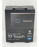 Samsung Portable SSD T7 Touch 2TB External Drive MU-PC2T0K 1050MB/s USB ... - $4,827.25 MXN