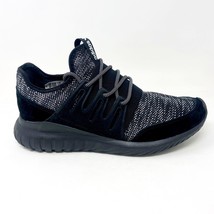 Adidas Originals Tubular Radial Black Gray Mens Athletic Sneakers BB2394 - £56.25 GBP