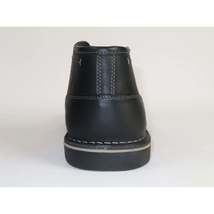Men's Steve Madden Chuka Boot Soft Leather Lace up Harken Black image 6