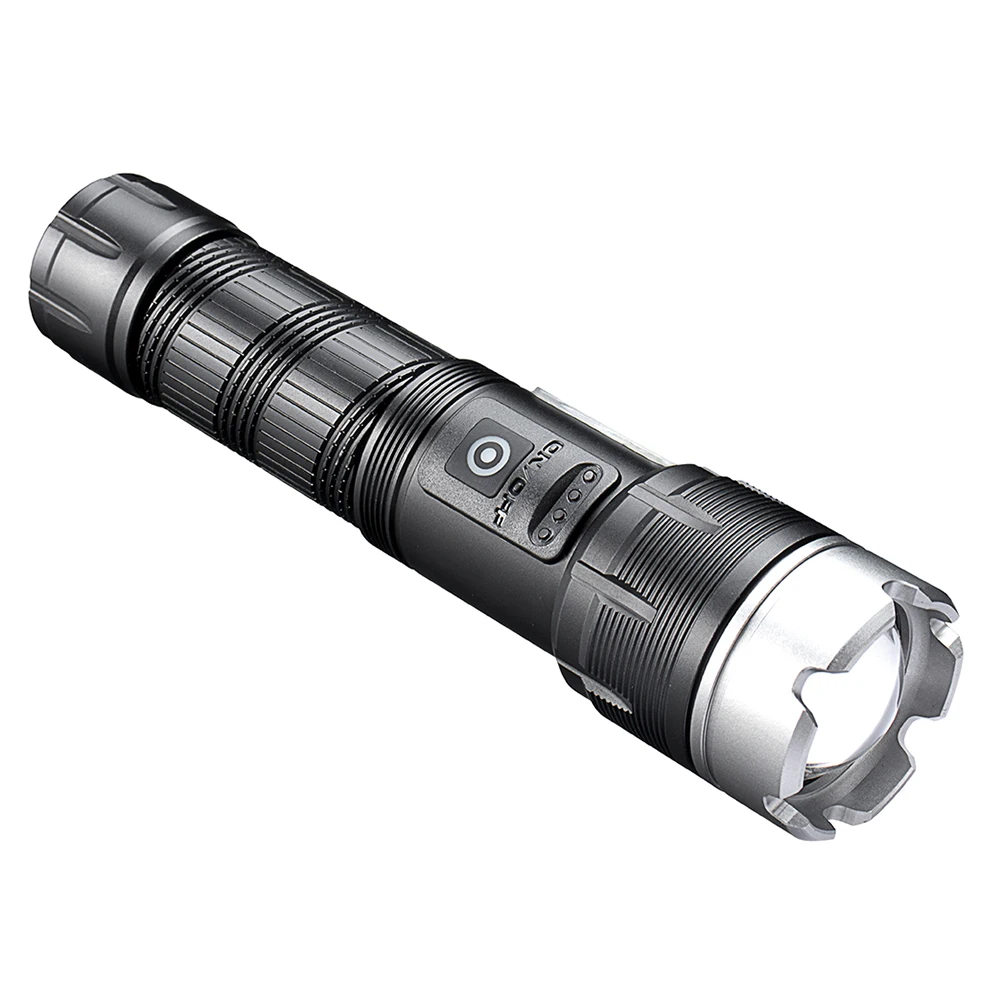 LED Flashlight Torch Camping Light 7 Light Mode Camping Torch USB Charging Dual - £10.67 GBP+