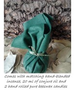 LUCKY FORTUNA LODESTONE Mojo Bag Plus Matching Oil, Incense &amp; Candles.  - $52.13 CAD