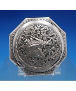 Middle Eastern .900 Sterling Silver Compact Chased Figural Scrollwork (#... - $1,969.59 MXN