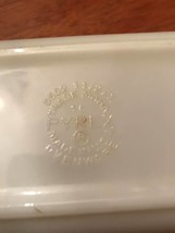 PYREX #0502  1 1/2pt. TradeMark MadeInUSAPattern:EarlyAmerican Ovenware ... - $15.68