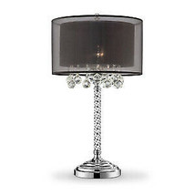 30 in. Effleurer Crystal Table Lamp - £190.71 GBP