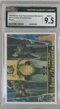 CGC 9.5 Bride of Frankenstein #S5 Sticker Card 1996 / Universal Monsters MINT + - £23.41 GBP