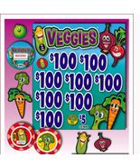 $1 Instant Pull Tabs Chips -Veggies- or Similar Title- 1356 Count - $3,102.83 MXN