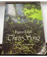 Thirty Songs by Franz Liszt - £47.54 GBP