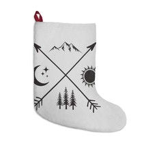 Personalized Christmas Stockings - Soft Fleece Custom-Printed for a Festive Chee - £23.22 GBP